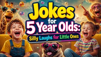 Jokes for 5 year olds with silly, funny jokes for kids to enjoy and share