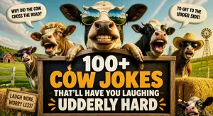 100+ funny cow jokes and puns for udderly hilarious laughs