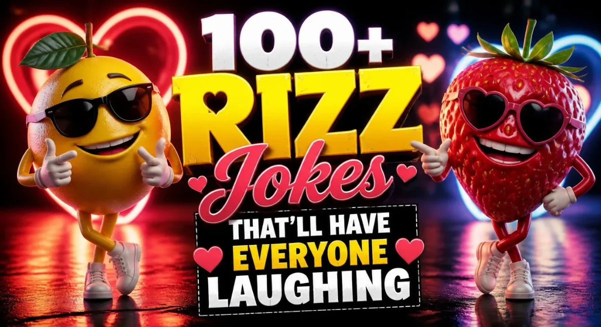 100+ funny rizz jokes that will have everyone laughing